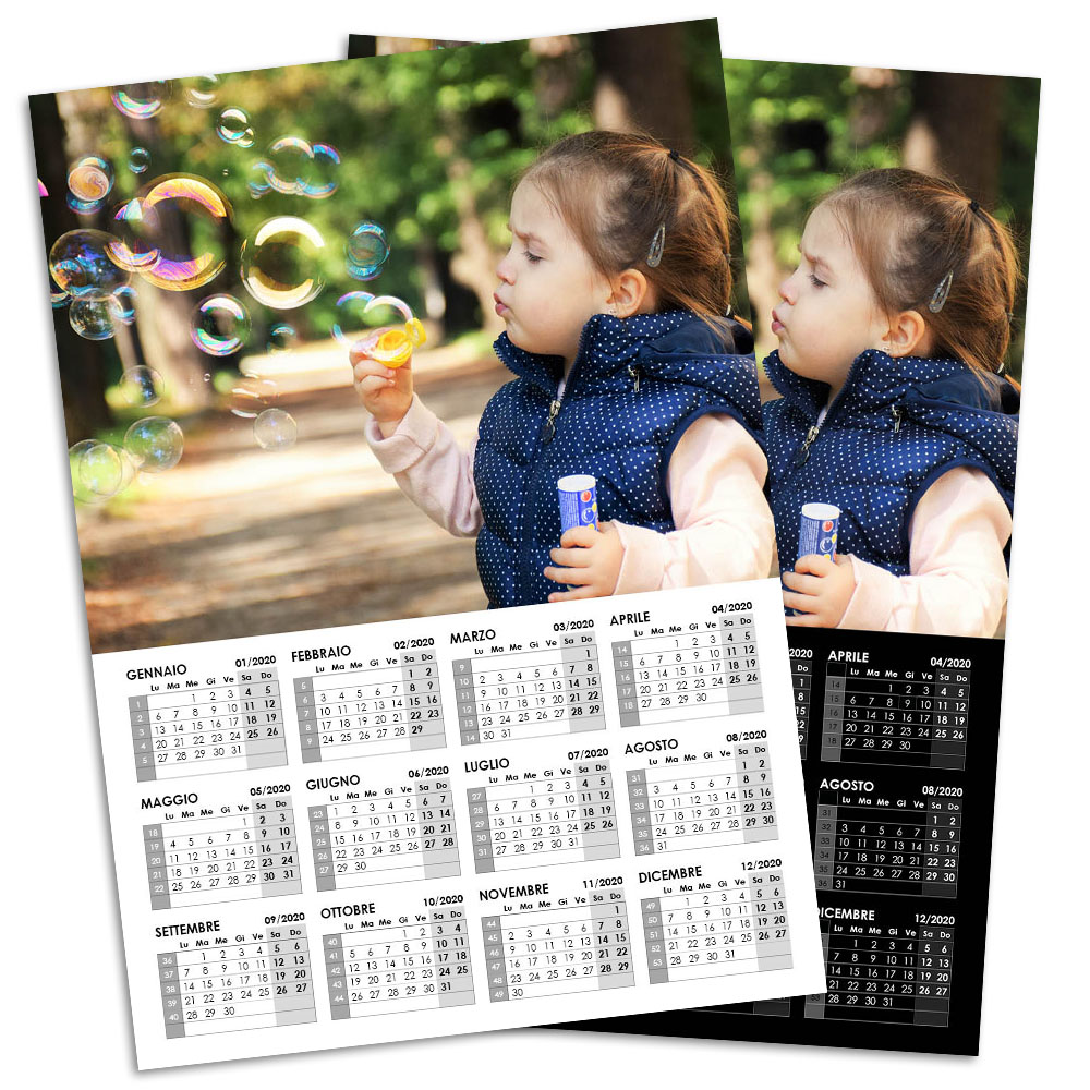 Calendario in formato A3
