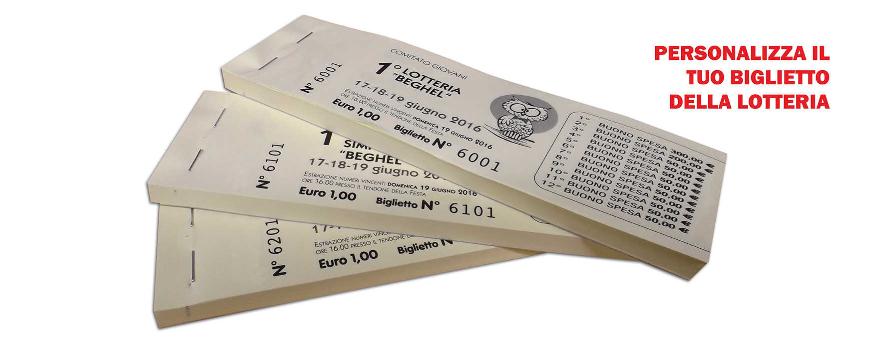 Biglietti lotteria