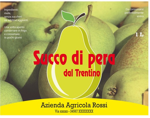 Esempio etichetta