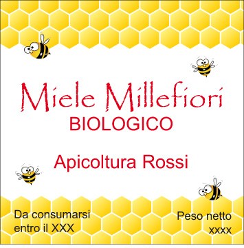 Esempio etichetta