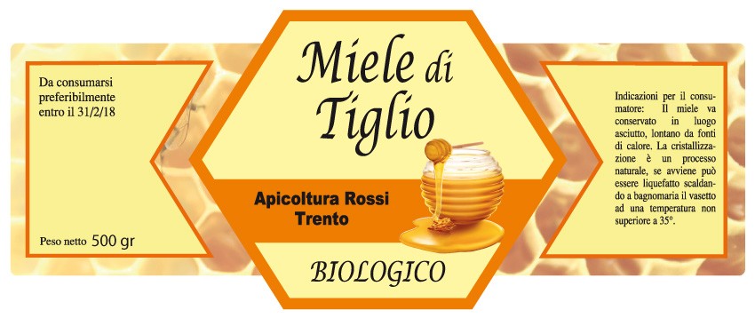 Esempio etichetta