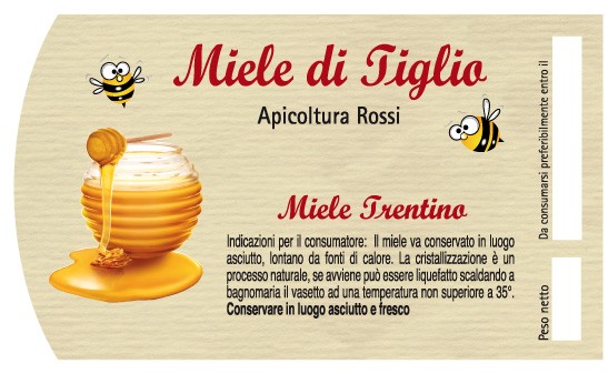 Esempio etichetta
