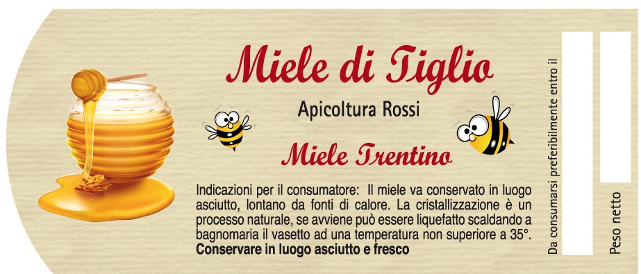 Esempio etichetta