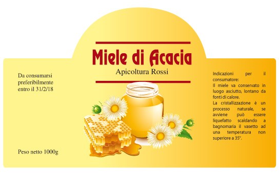 Esempio etichetta