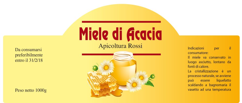 Esempio etichetta
