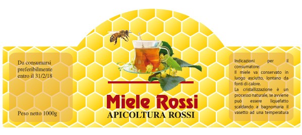 Esempio etichetta