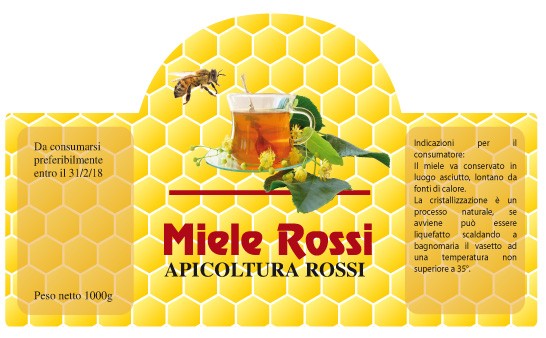Esempio etichetta