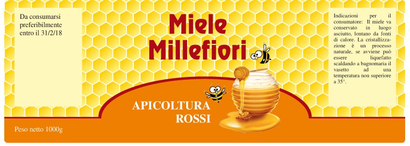 Esempio etichetta