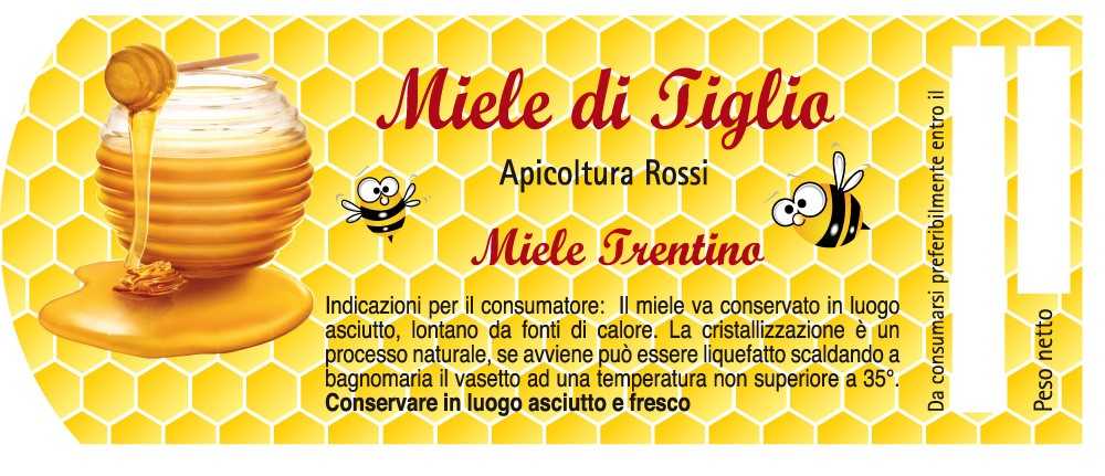 Esempio etichetta