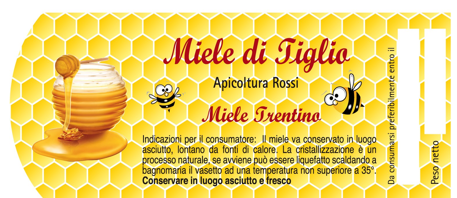Esempio etichetta