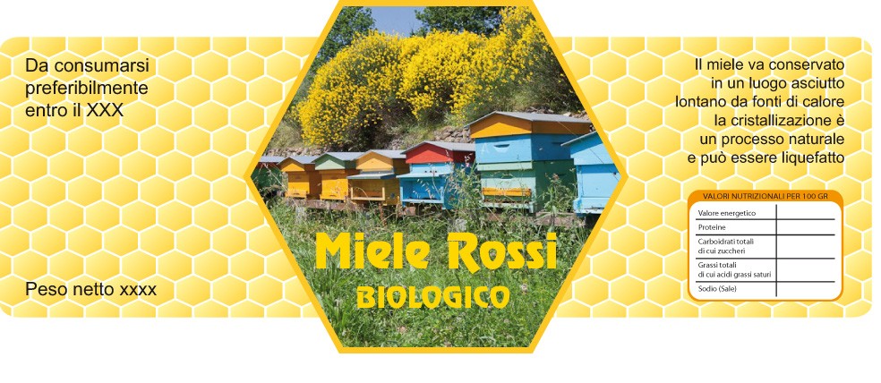 Esempio etichetta