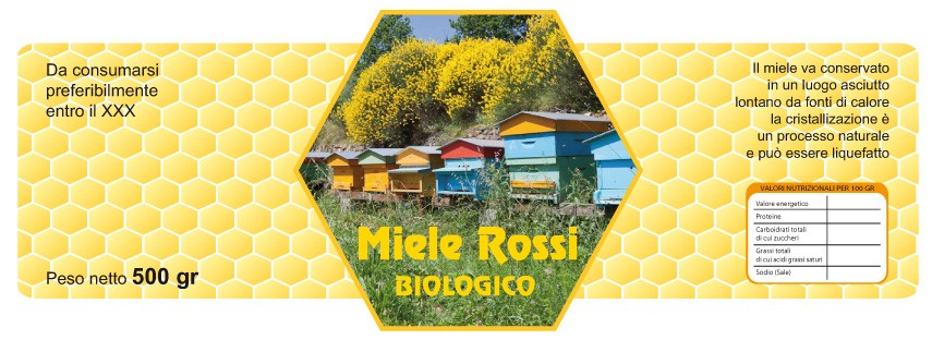 Esempio etichetta