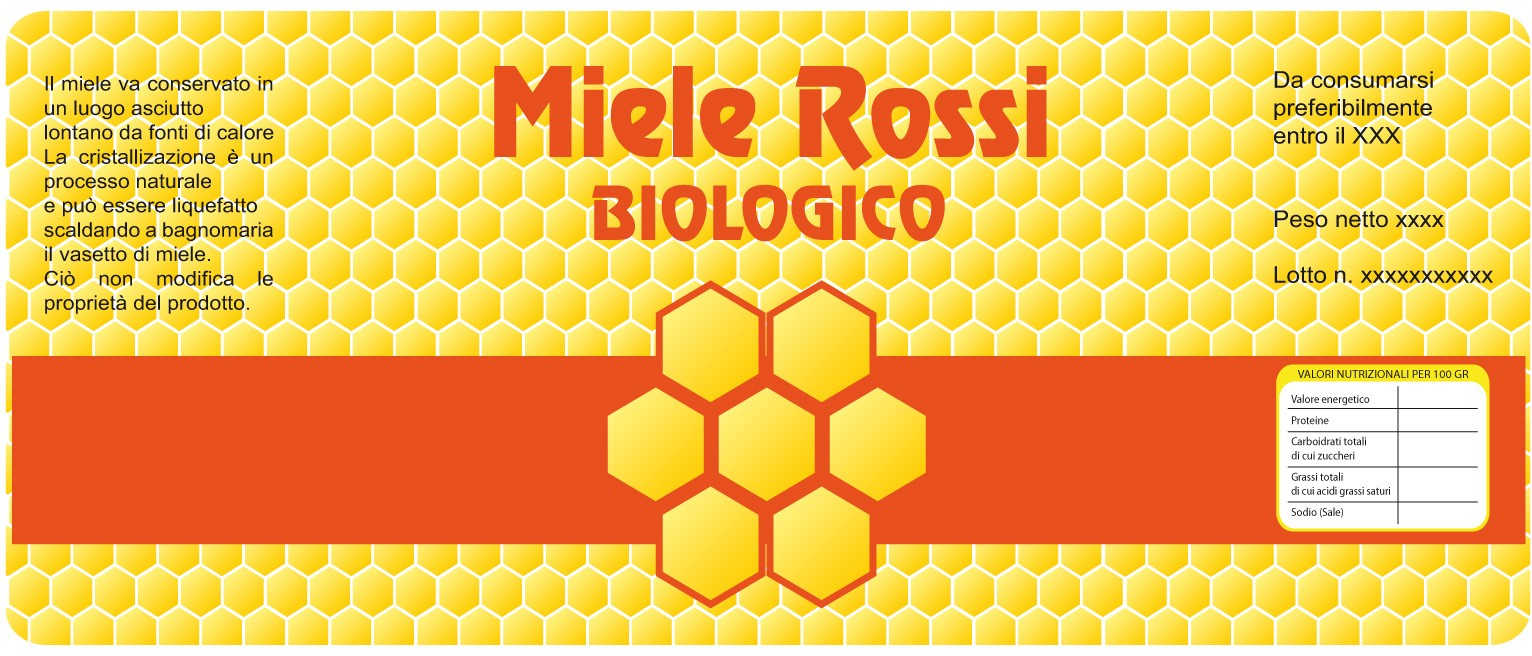 Esempio etichetta