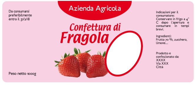 Esempio etichetta