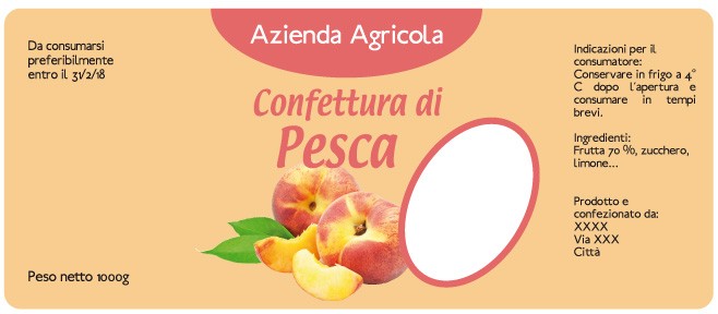 Esempio etichetta