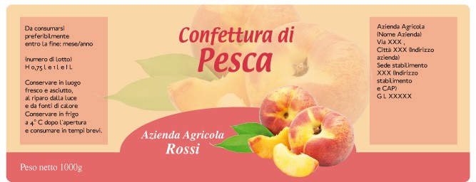 Esempio etichetta