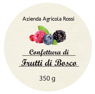 Esempio etichetta