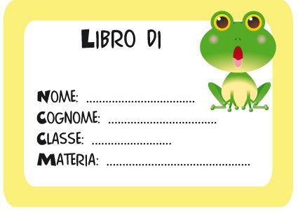 Esempio etichetta