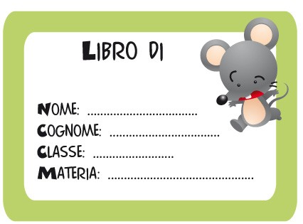 Esempio etichetta
