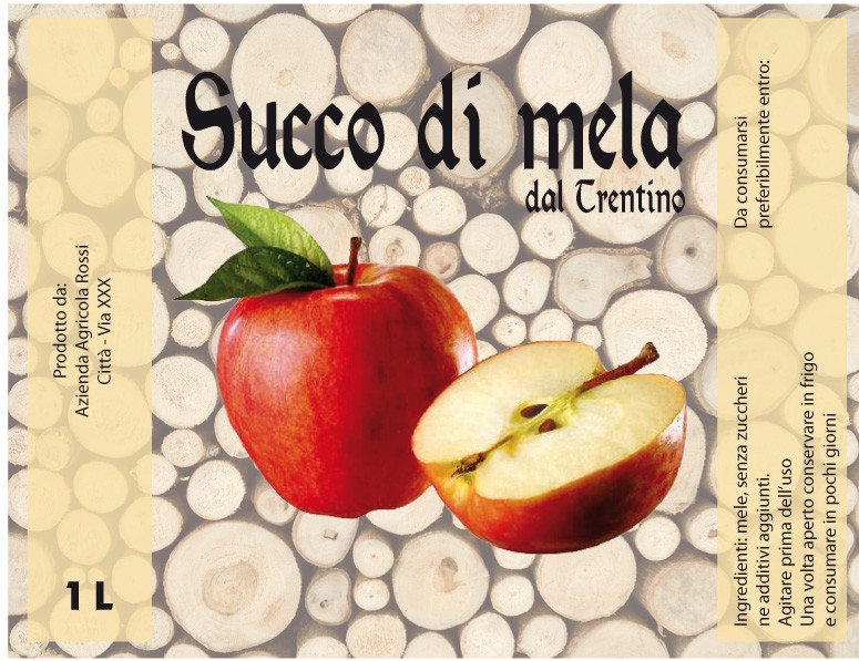Esempio etichetta