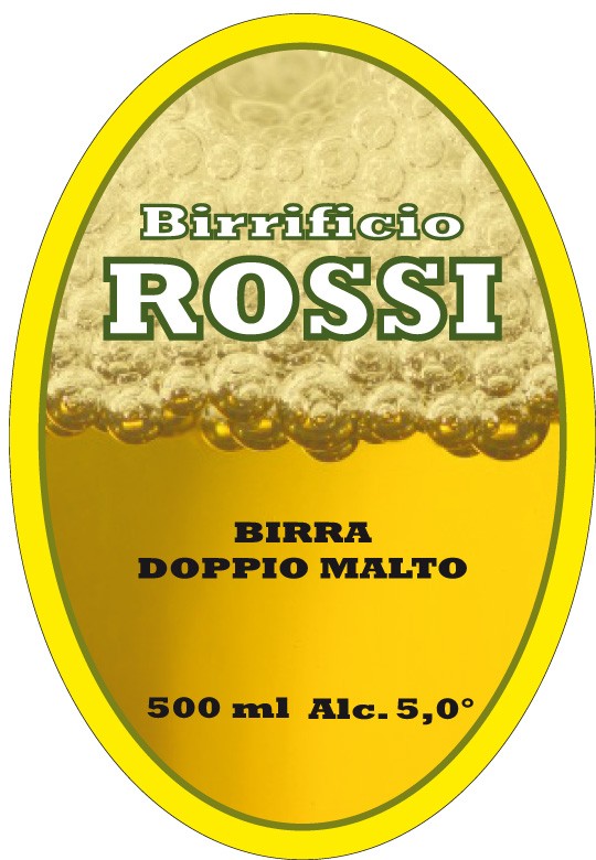 Esempio etichetta