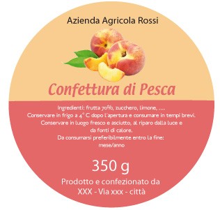 Esempio etichetta