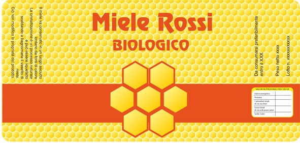 Esempio etichetta