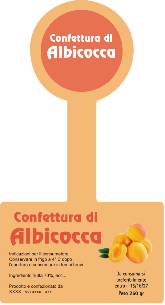 Esempio etichetta