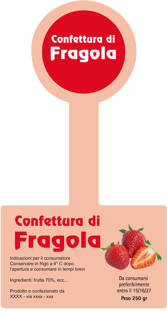 Esempio etichetta