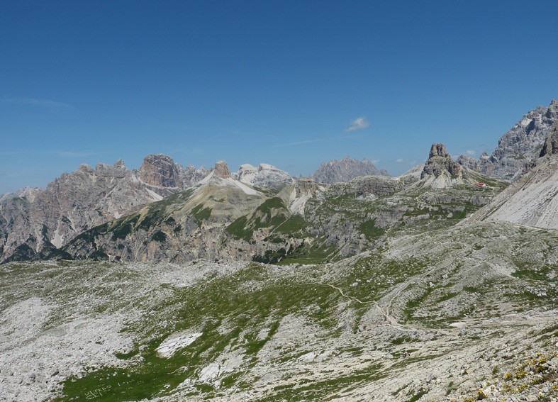 Art. 2012 - Quadro su tela canvas lucida "Tre cime di Lavaredo"