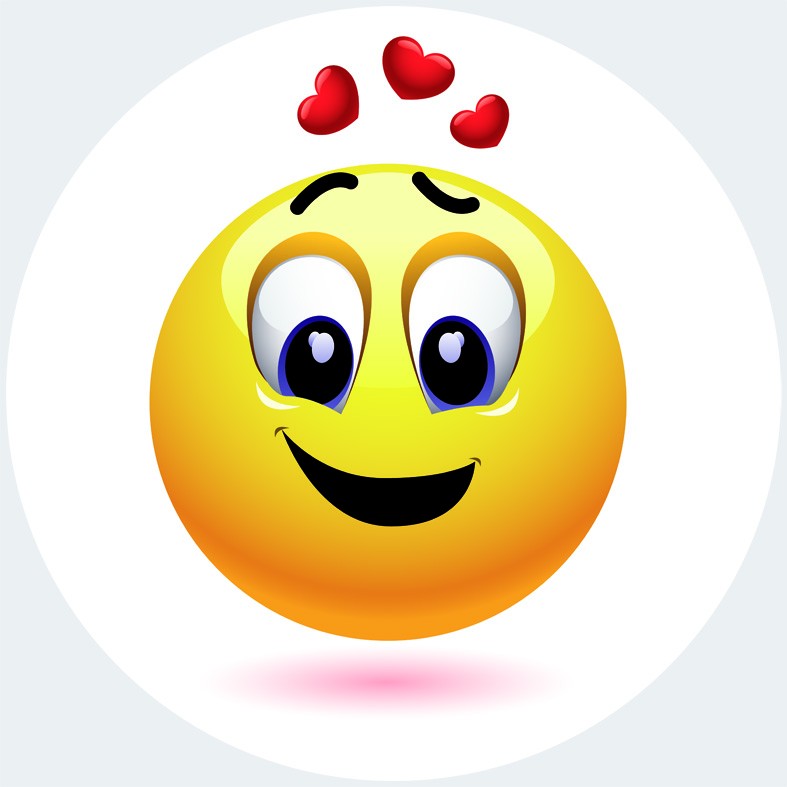 Art. 1041t - Quadro in plexiglass stampa brillante "Smile"