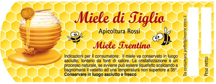 Esempio etichetta