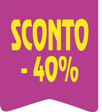 Art. 1091/3 - Etichetta sconti 50x56 mm 