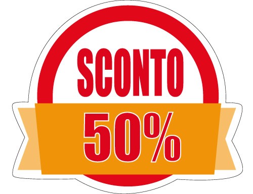 Art. 1093/3 - Etichetta sconti 45x38 mm 