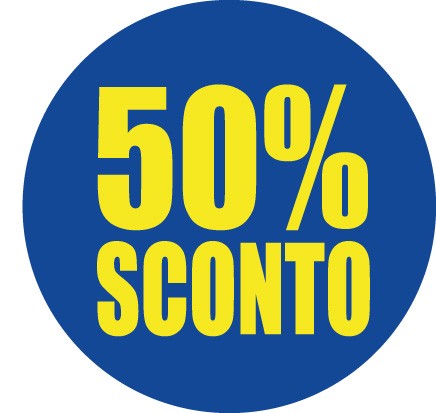 Art. 1094/3 - Etichetta sconti 36x36 mm 