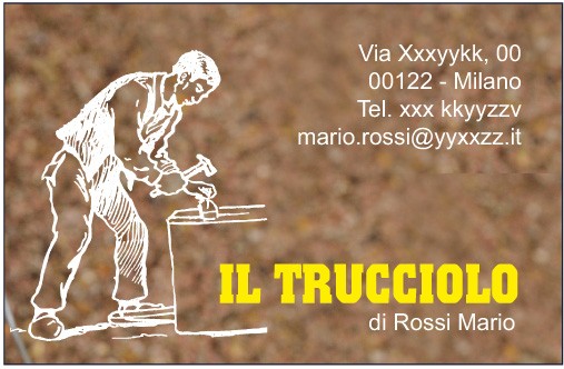 Art. 1196 - Biglietto da visita 85x55 mm