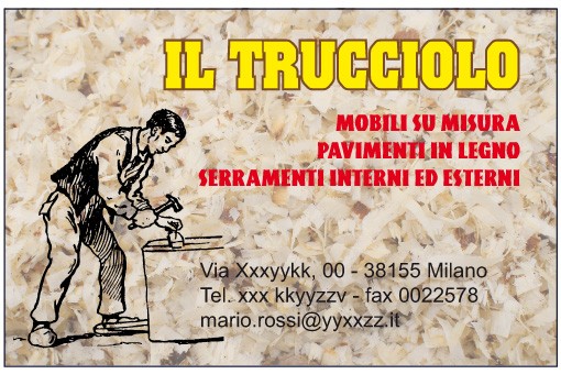 Art. 1200 - Biglietto da visita 85x55 mm