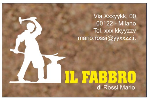 Art. 1224-2 - Biglietto da visita 85x55 mm