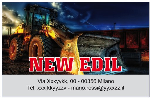 Art. 1245 - Biglietto da visita 85x55 mm