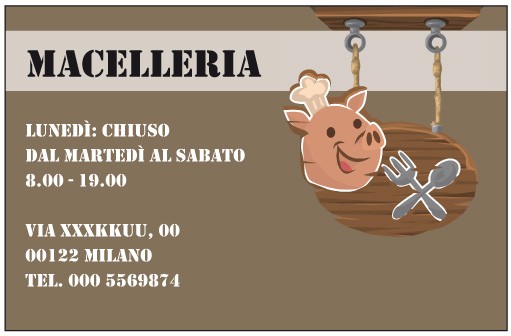Art. 1258-2 - Biglietto da visita 85x55 mm