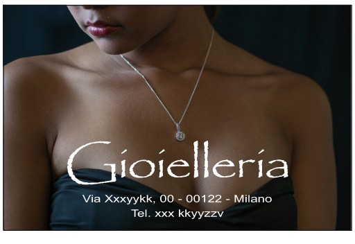 Art. 1265 - Biglietto da visita 85x55 mm