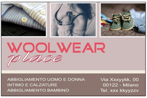 Art. 1268 - Biglietto da visita 85x55 mm