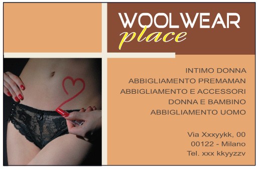 Art. 1269-2 - Biglietto da visita 85x55 mm