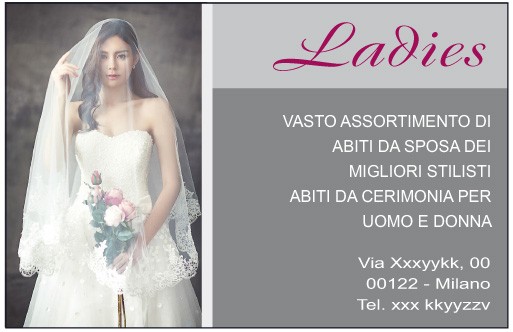 Art. 1274-2 - Biglietto da visita 85x55 mm