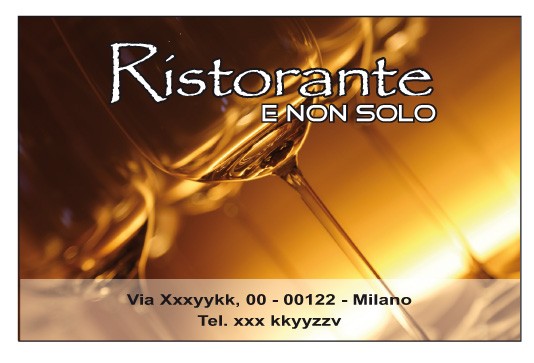 Art. 1308-2 - Biglietto da visita 85x55 mm