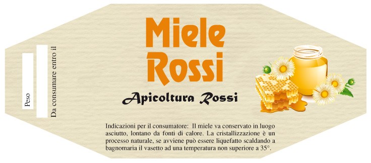 Esempio etichetta