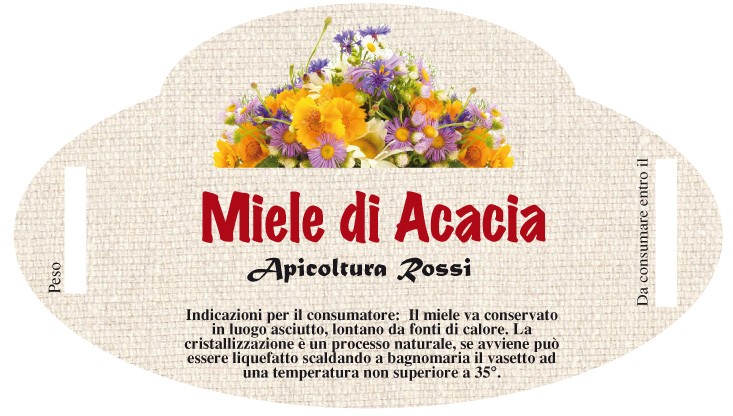 Esempio etichetta