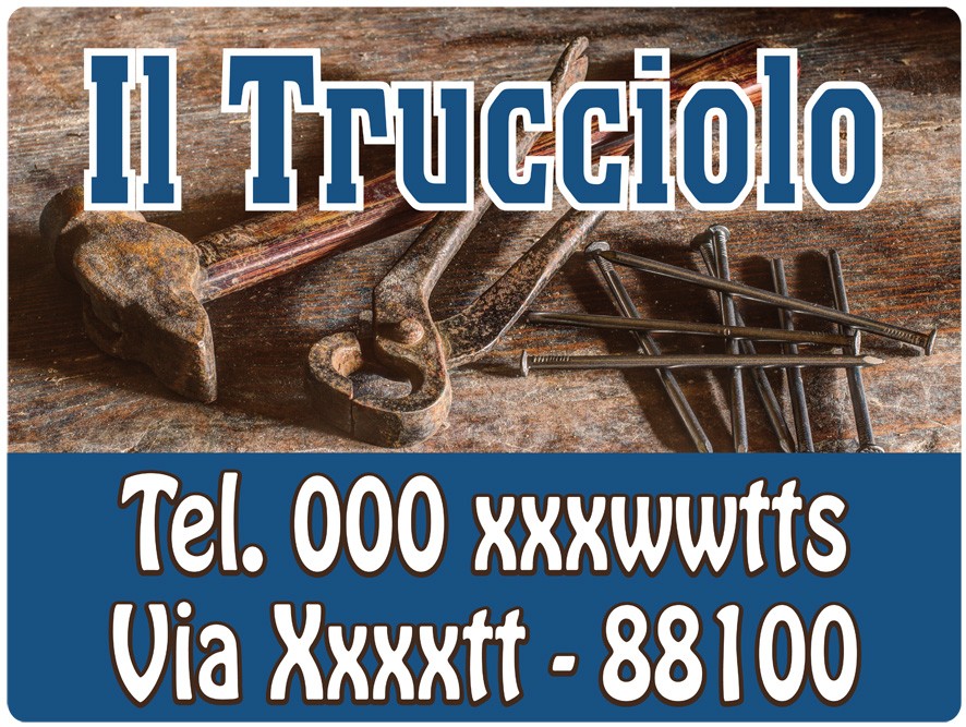 Art. 2142/3 - Targa magnetica per auto 80x60 cm