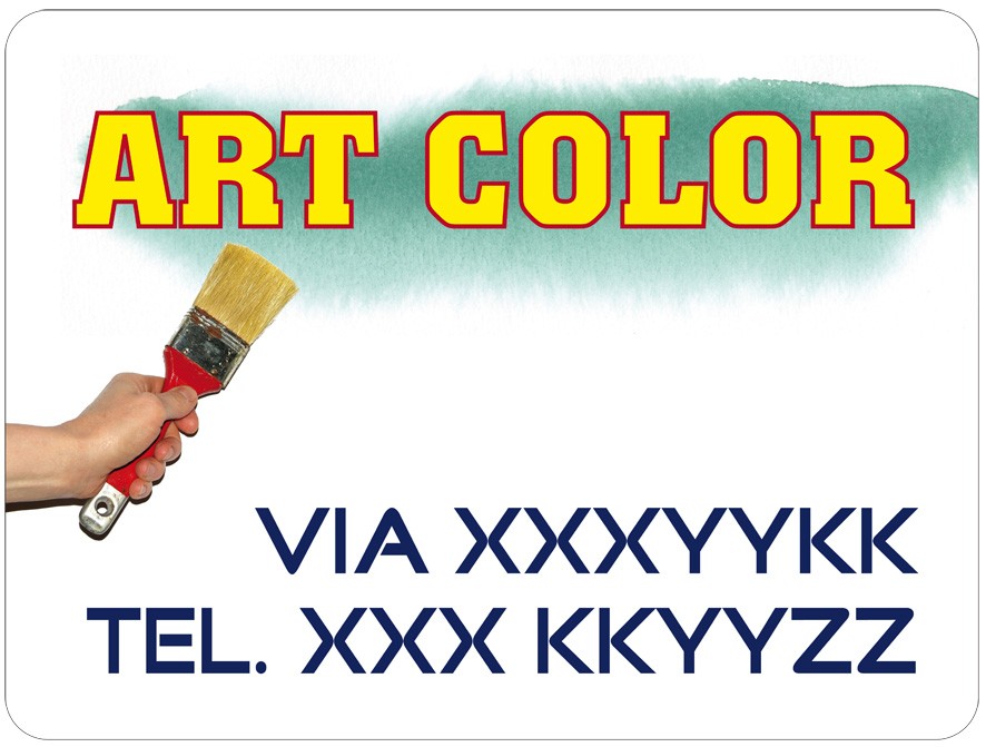 Art. 2151/2 - Targa magnetica per auto 60x40 cm