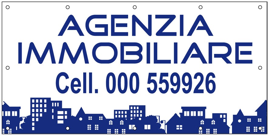 Art. 2196/1 - Striscione 200x100 cm